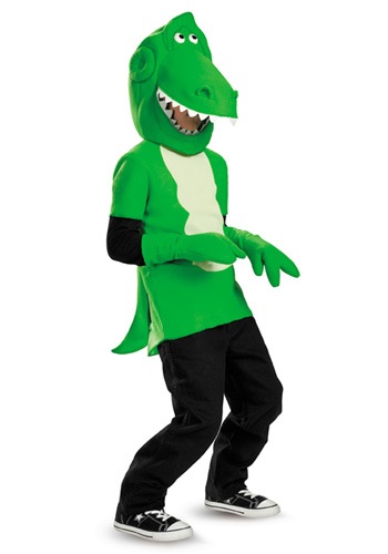 Disfraz de Rex de Toy Story para niños pequeños