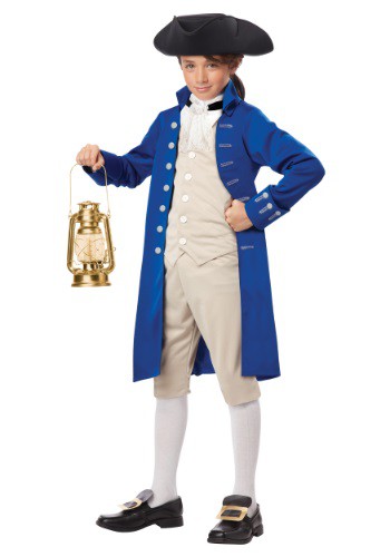 Disfraz infantil de Paul Revere